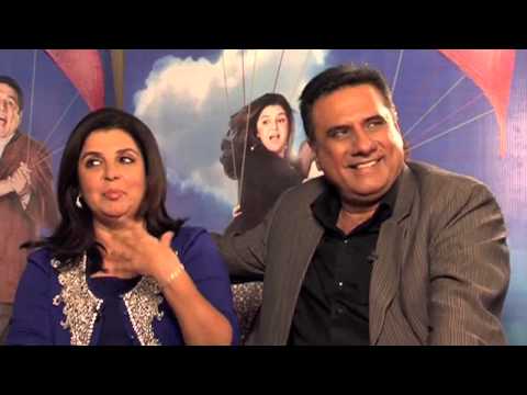 To Kiss Or Not To Kiss : Boman Irani - Farah Khan's Dilemma