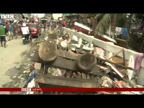 Remote parts of the Philippines cut off by Typhoon Haiyan have started to receive aid following criticism of the slow pace of response efforts.

Around half a million people have been left homeless by one of the strongest storms ever to make landfall.

Rajesh Mirchandani reports from Tacloban.^^^^PLEASE SUBSCRİBE^^^^