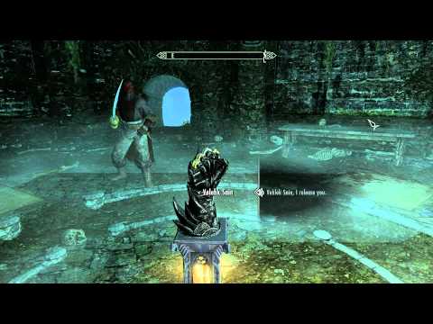 Velehk Sain - Daedric Gauntlet Relic - Midden Dark - TES V: Skyrim HD