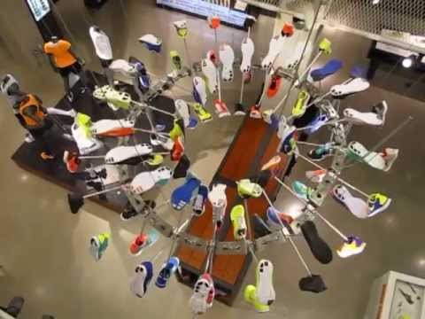 Nike Inc. - Gyroscope, Kinetic Artwork - Niketown Chicago