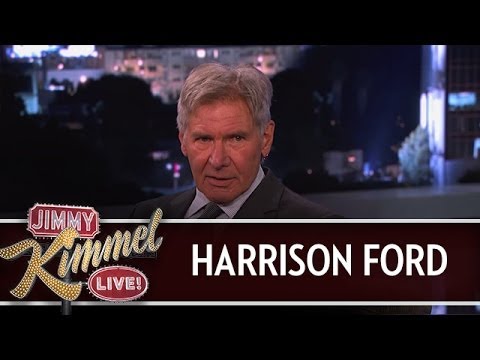 Harrison Ford on Jimmy Kimmel Live PART 1