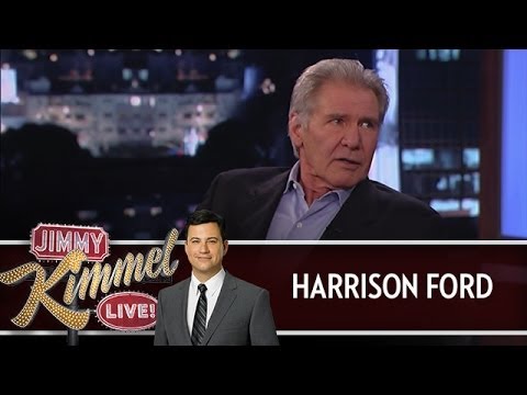 Harrison Ford on Jimmy Kimmel Live PART 1