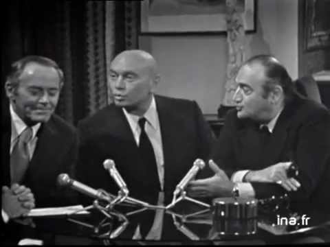 Yul Brynner, Henry Fonda et Henri Verneuil à propos du 