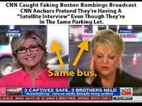 CNN Caught Faking Boston Bombings Broadcast  