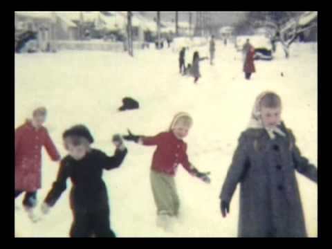 Snowstorm Marie Nancy Marje Diane ca 1956