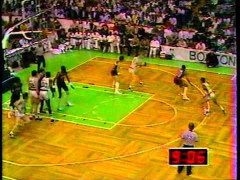 NBA Greatest Trios: Bird, McHale & Parish vs Pistons (1985 ECSF Game 1)