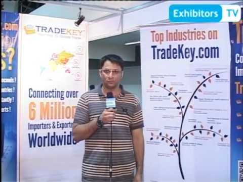 TradeKey exhibits their B2C and C2C portal; 