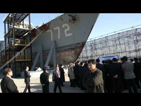 We visited  theTragic Cheonan Navy Ship