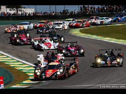 FIA WEC 2013. 4 round, 6 hours of Sao Paulo. Part 1 HD.