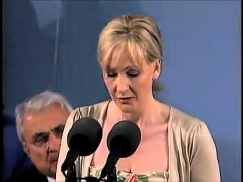 JK Rowling speech at Harvard 2008 commencement 