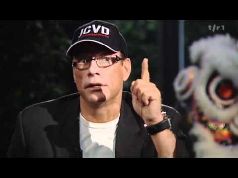 Interview de l'acteur de films de combat Jean-Claude Van Damme