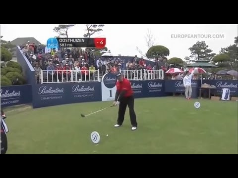 Louis Oosthuizen's 500 yard drive