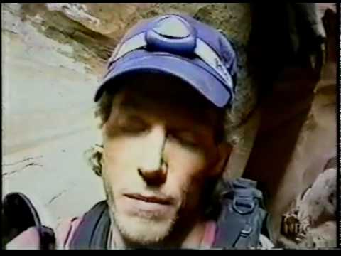 Aron Ralston's Real Video Footage (One Clip - Aron Ralston)