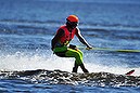 Champion water skier Sarah stable (Thumbnail)