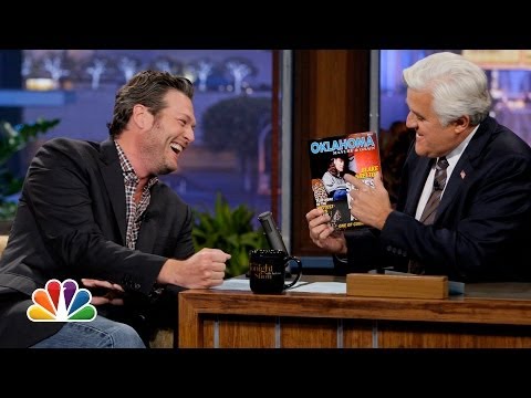 Blake Shelton On Adam Levine's 'Sexiest Man Alive' Cover - The Tonight Show with Jay Leno