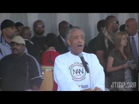 March for Jobs and Justice Al Sharpton Speech - Martin Luther King, Jr. Memorial