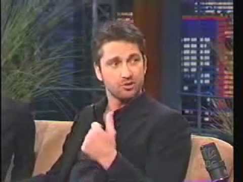 Gerard Butler funny interview Scarlett Johansson on TV show