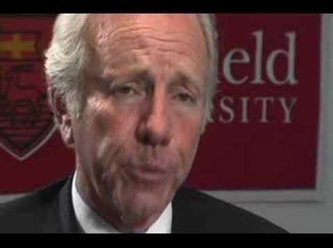 Interview With Joe Lieberman, Senator from Connecticut