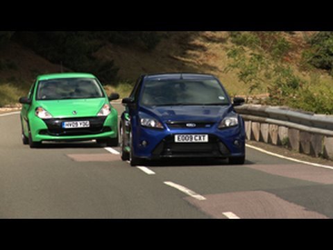 Renaultsport Clio 200 Cup v Ford Focus RS - autocar.co.uk