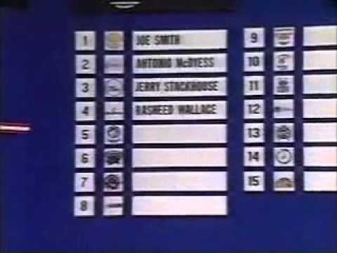 1995 NBA Draft - First 10 picks