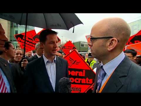 Interview with Nick Clegg..... in Dutch