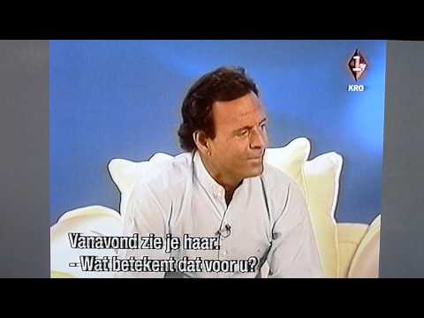 Julio Iglesias interview for Dutch Television in Miami part1/3