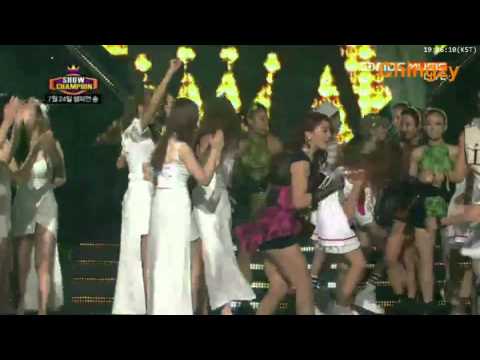 130724 Ailee & Amber Encore Song @ SHOW CHAMPION