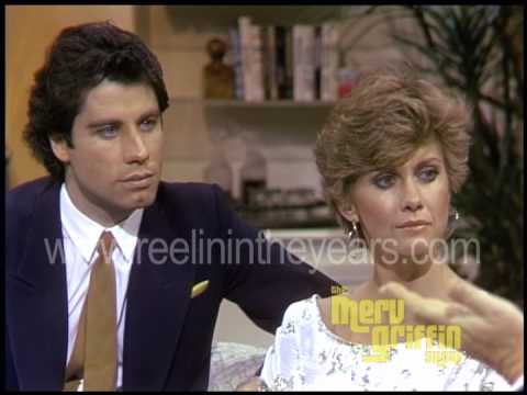 John Travolta & Olivia Newton John- Interview- Grease (Merv Griffin Show 1981)