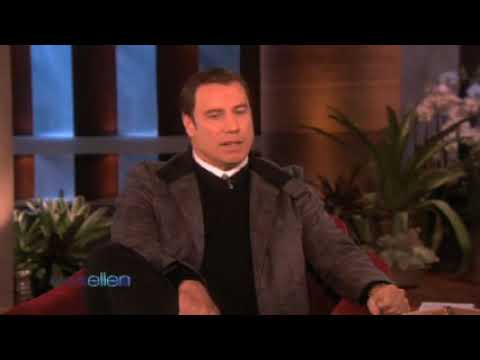 John Travolta interview on Ellen