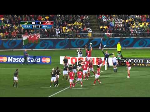 RWC2011: South Africa v Wales, Wellington (Full Match)