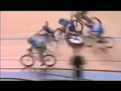 Track Cycling Velodrome Crashes