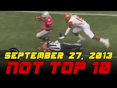 ESPN SportsCenter's Not Top Ten - 09-27-13