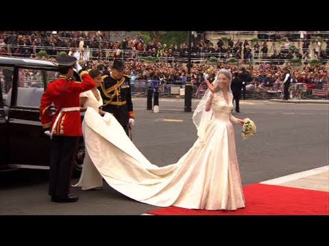 Kate Middleton's Wedding Dress Revealed - The Royal Wedding - BBC