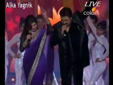 Alka Yagnik Live Performance in the 5th Royal Stag Mirchi Music Awards 2013