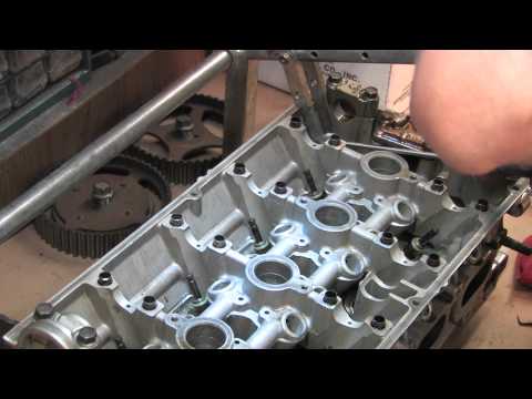 Cylinder Head 104 - Remove Valves & Springs