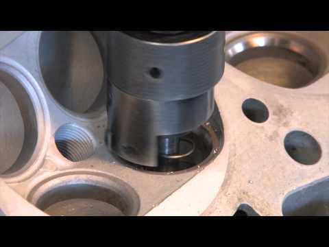 Cylinder Head 201 - Radius Cut Valve Job