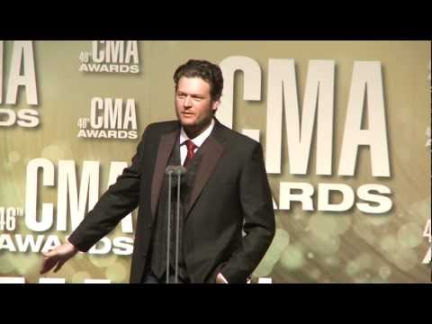 Blake Shelton - 2012 CMA Awards - Interview