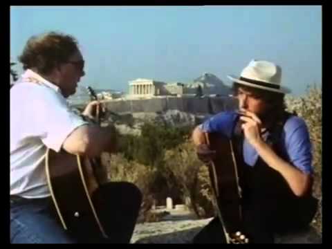 Van Morrison and Bob Dylan in Athens