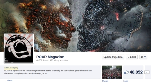 ‘Reflections on a Revolution’ is now ‘ROAR Magazine’