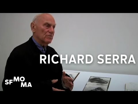 Richard Serra on drawing as visual note-taking