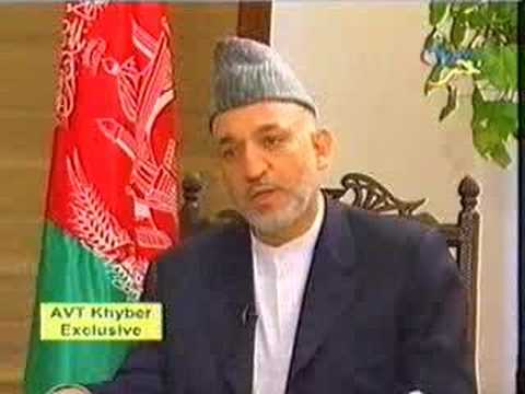 AVT Khyber TV -  Hamid Karzai Interview