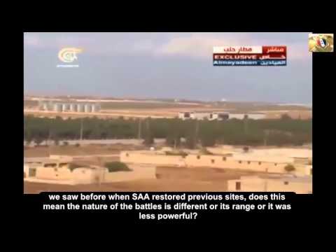 Aleppo International Airport Liberated by the Syrian Arab Army