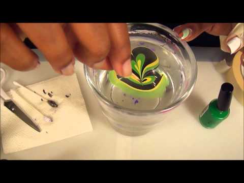 # 20 HOW TO | Water Marble Nail Art Tutorial - 5 Designs