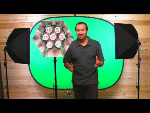 Chromakey green screen Studio lighting tutorial