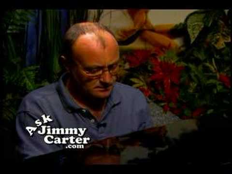 Phil Collins interview with Jimmy Carter Tarzan