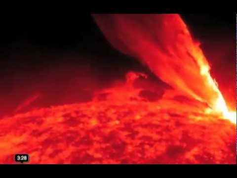 The Carrington event of 1859 - the largest solar flare ever recorded.