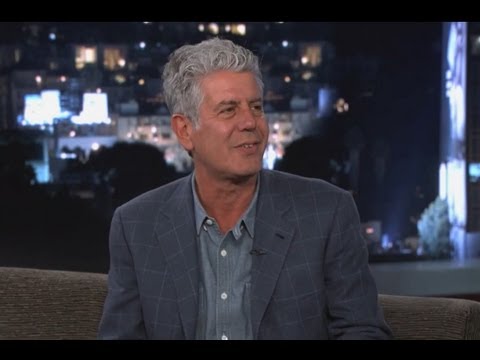 Anthony Bourdain on Jimmy Kimmel Live PART 1