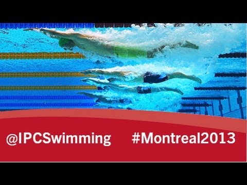 2013 IPC Swimming World Championships Montreal Monday, 12 August, evening session