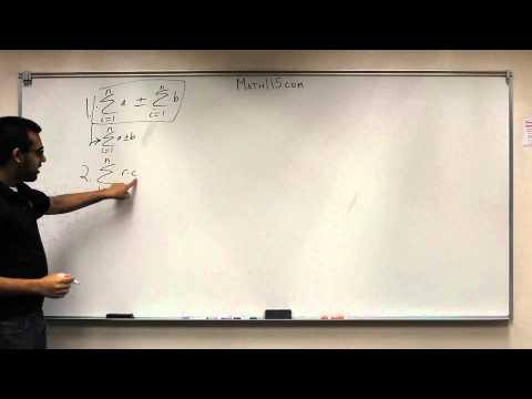 Summation Notation - Part 1