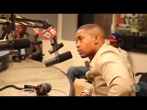 Nas talks to Funk Flex about Kelis's reaction to his Album Cover